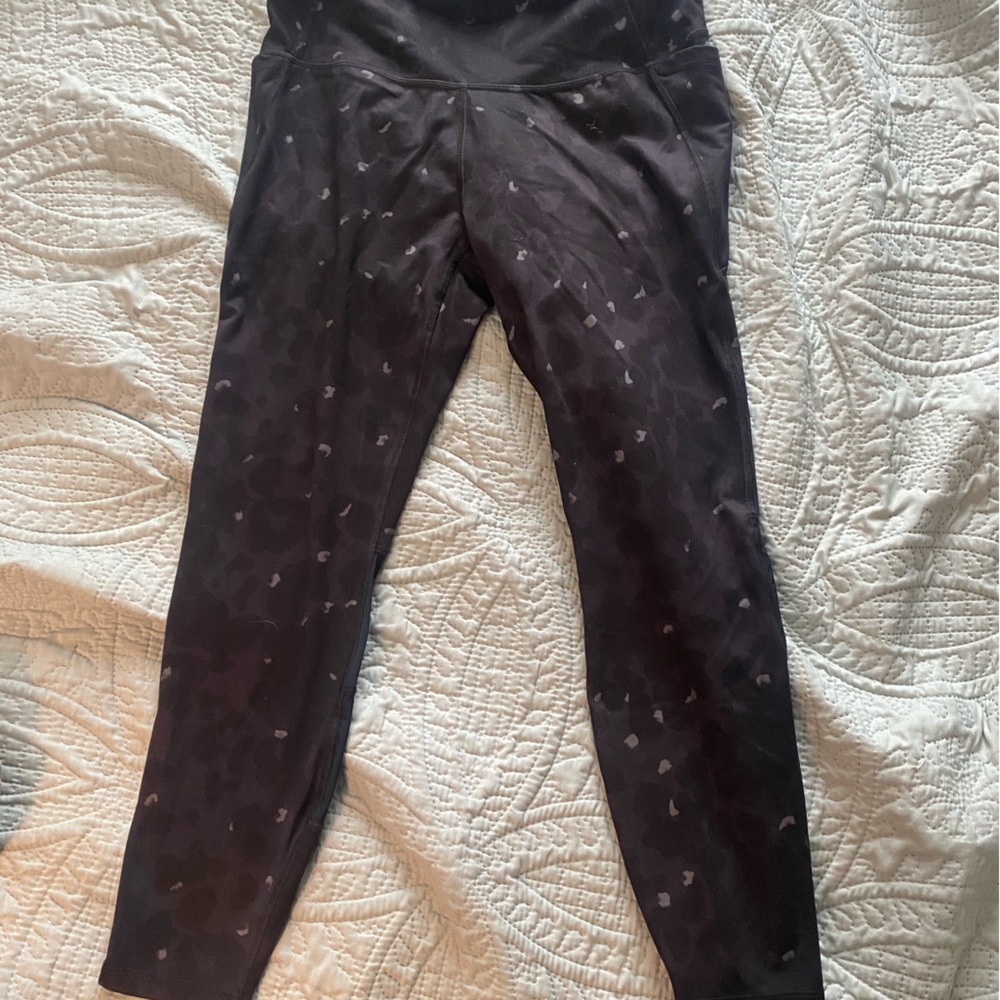All in motion yoga pants with pocket  target active leggings cutout mesh accent